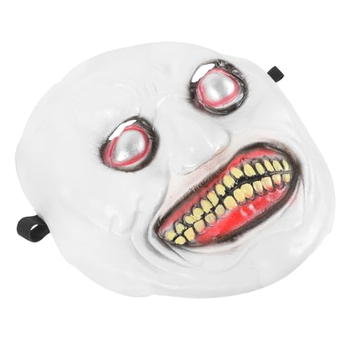 Ipetboom Halloween Gruselige Maske Teufelsmaske für Cosplay und Halloween Events Robuste Gummimaske mit Furchterregendem Design für Kreative Feiern für Kostümpartys und Bühnenaufführungen Ipetboom Halloween Gruselige Maske Teufelsmaske für Cosplay und Halloween Events Robuste Gummimaske mit Furchterregendem Design für Kreative Feiern für Kostümpartys und Bühnenaufführungen von Ipetboom