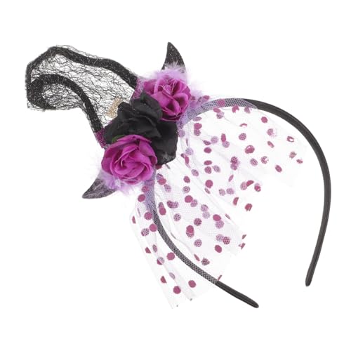 Ipetboom Halloween Haarreif mit Hexenhut Dekoratives Accessoire für Halloween Party Cosplay Karneval Leicht und Langlebig für Erwachsene Ipetboom Halloween Haarreif mit Hexenhut Dekoratives Accessoire für Halloween Party Cosplay Karneval Leicht und Langlebig für Erwachsene von Ipetboom