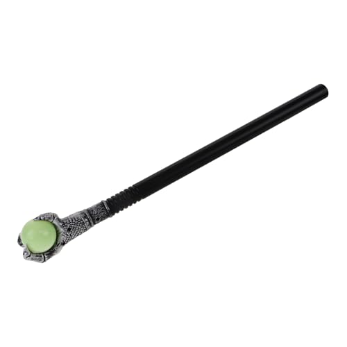 Ipetboom Halloween-Kostüm-Requisiten Gehen Halloween -Kostüm Kostüm Walking Stick Cosplay -Requisite Festival Halloween Dekoration Halloween-Krückenstütze Rohrstütze Plastik Silver Ipetboom Halloween-Kostüm-Requisiten Gehen Halloween -Kostüm Kostüm Walking Stick Cosplay -Requisite Festival Halloween Dekoration Halloween-Krückenstütze Rohrstütze Plastik Silver von Ipetboom