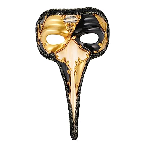 Ipetboom Halloween Lange Nasenmaske Halbgesichtsmaske Gruseliges Design Komfortabel Tragbar Für Karneval Maskerade Party Ipetboom Halloween Lange Nasenmaske Halbgesichtsmaske Gruseliges Design Komfortabel Tragbar Für Karneval Maskerade Party von Ipetboom