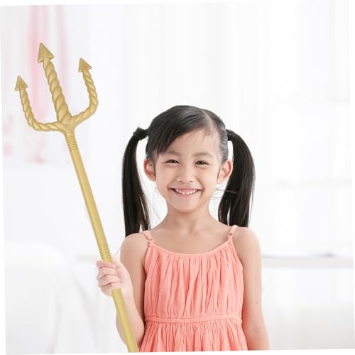Ipetboom Halloween Teufelsgabel Requisite Goldener Cosplay Stab für Halloween Kostüm Party Bühnenrequisite Robust und Komfortabel für Vielseitige Festlichkeiten Ipetboom Halloween Teufelsgabel Requisite Goldener Cosplay Stab für Halloween Kostüm Party Bühnenrequisite Robust und Komfortabel für Vielseitige Festlichkeiten von Ipetboom