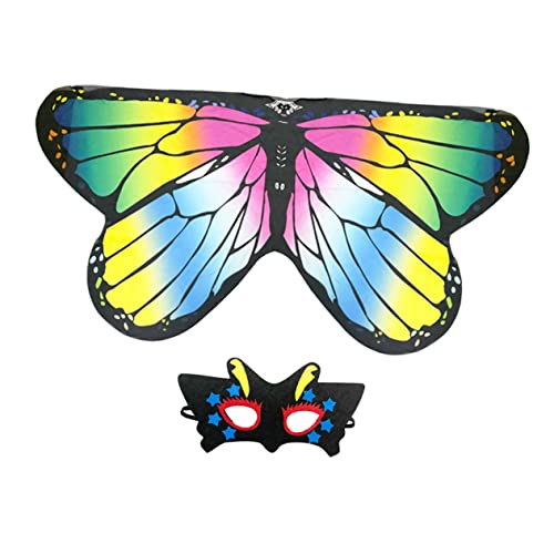 Ipetboom Halloween Umhang Schmetterling Cartoon Maske Cosplay Kostüm für Halloween und Themenpartys Ipetboom Halloween Umhang Schmetterling Cartoon Maske Cosplay Kostüm für Halloween und Themenpartys von Ipetboom