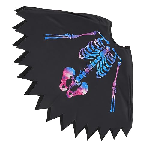 Ipetboom Halloween Umhang Skelett Kostüm Umhang Für Karneval Cosplay Zubehör Für Partys Fotoshootings Ipetboom Halloween Umhang Skelett Kostüm Umhang Für Karneval Cosplay Zubehör Für Partys Fotoshootings von Ipetboom