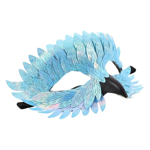Ipetboom Halloween Vogelmaske mit Eulen Schnabel Atmungsaktives Leichtes Kostüm Accessoire für Erwachsene Langlebiges Material Komfortabel für Karneval und Maskenball von Ipetboom