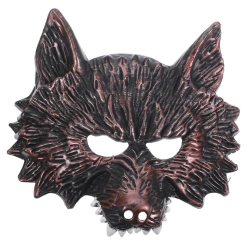 Ipetboom Halloween Wolfmaske mit Langen Zähnen Rote Tiermaske für Cosplay Faschings und Kostümparty Gruseliges Halloween Accessoire für Erwachsene und Partys Ipetboom Halloween Wolfmaske mit Langen Zähnen Rote Tiermaske für Cosplay Faschings und Kostümparty Gruseliges Halloween Accessoire für Erwachsene und Partys von Ipetboom