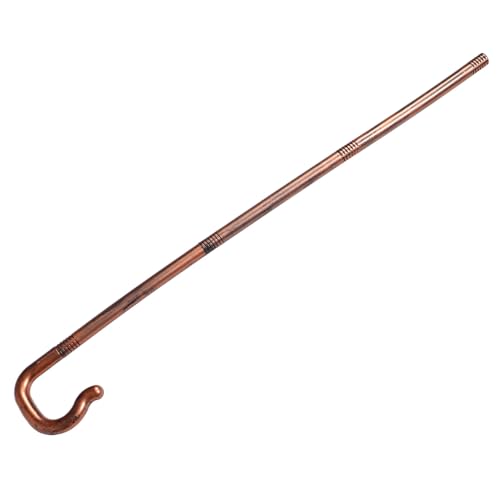 Ipetboom Halloween-kostümstock Zuckerrohr Kostüm Hirtenstabkostüm Personal Jafar-Mitarbeiter Cosplay Stockstab Halloween Cane Zauberstab Für Erwachsene Gefälschter Stock Golden Plastik von Ipetboom