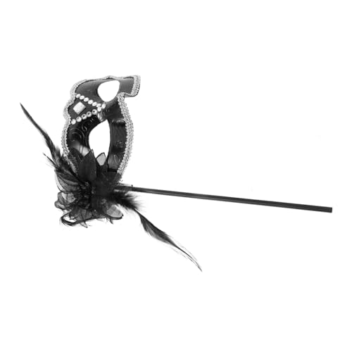 Ipetboom Handgehaltene Maske für Damen Maskerade mit Spitzenverzierung Vielseitiges Kostüm Accessoire für Karneval Halloween Bühnenauftritte und Festliche Partys Ipetboom Handgehaltene Maske für Damen Maskerade mit Spitzenverzierung Vielseitiges Kostüm Accessoire für Karneval Halloween Bühnenauftritte und Festliche Partys von Ipetboom