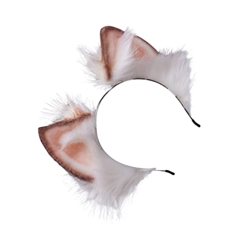 Ipetboom Handgemachte Plüsch Fuchs Ohren Kopfschmuck Stirnband Für Frauen Cosplay Tier Ohr Haarband Für Festivals Und Proms von Ipetboom