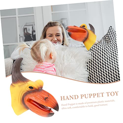 Ipetboom Handpuppe Dinosaurier Pterodactylus aus Weichem Kunststoff Leicht und Tragbar Fördert Motorik und Kommunikation Kindgerechtes für Drinnen und Draußen von Ipetboom