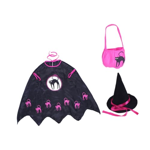 Ipetboom Hexen Kostüm Prinzessin Kleid mit Lockerem Schnitt Atmungsaktiv und Leicht Dekoratives Halloween Kostüm für Mädchen Sicherer für Fasching und Bühnenauftritte von Ipetboom