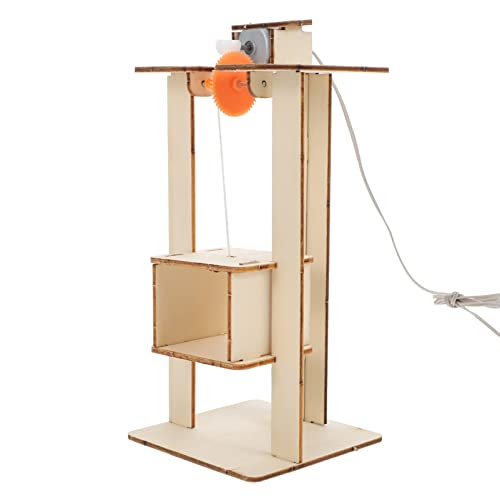 Ipetboom Hölzernes Aufzugsspielzeug: 1 STK. Vorbauprojekte Wissenschaftsbausätze Handgefertigter Spielzeugaufzug Für Kinder DIY-Aufzugssatz Puppenhaus-Aufzugsmodellbausätze Kranaufzüge Ipetboom Hölzernes Aufzugsspielzeug: 1 STK. Vorbauprojekte Wissenschaftsbausätze Handgefertigter Spielzeugaufzug Für Kinder DIY-Aufzugssatz Puppenhaus-Aufzugsmodellbausätze Kranaufzüge von Ipetboom