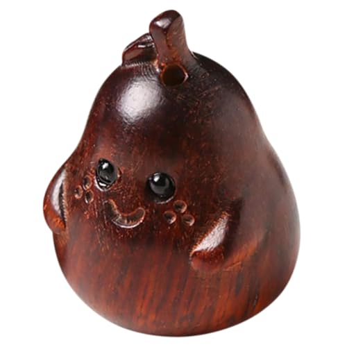 Ipetboom Holz Anhänger Birnen Charme Birne DIY Schlüsselanhänger aus Hochwertigem Holz Handgefertigt Kompakte Niedliches Accessoire für Freundin Langlebiges von Ipetboom