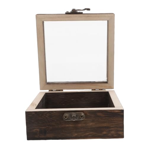 Ipetboom Holz-insekten-sammelbox mit Klappdeckel Stilvolle Deko Aufbewahrungsbox für Getrocknete Blumen Schmetterlings-display Vielseitige Vitrine für Kleine Sammlerstücke von Ipetboom