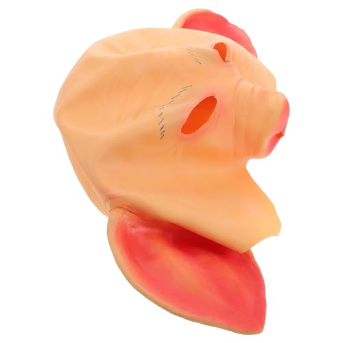Ipetboom Horror Schwein Maske für Halloween Realistische Tiermaske für Bühnenaufführungen Karneval und Cosplay Leicht und Komfortabel für Unvergessliche Kostümpartys von Ipetboom