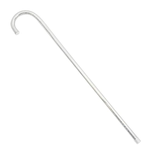 Ipetboom Jazz Tanzstock Silber Robust Halloween Kostüm Requisite Cosplay Gehstock Tanz Performance Zubehör für Mädchen Party Bühne Ipetboom Jazz Tanzstock Silber Robust Halloween Kostüm Requisite Cosplay Gehstock Tanz Performance Zubehör für Mädchen Party Bühne von Ipetboom