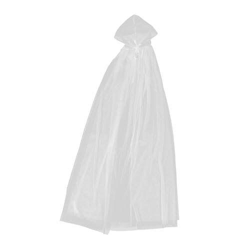 Ipetboom Kapuzenumhang Vampir für Halloween Cosplay Mittelalterliches Netzdesign Einzigartiger Umhang mit Stilvolles Kostüm Accessoire für Damen Herren Vielseitig von Ipetboom