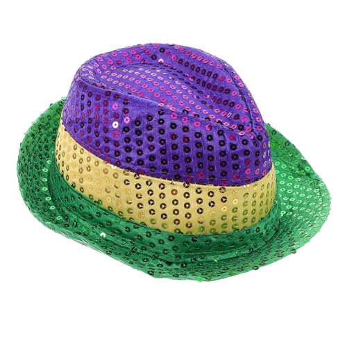Ipetboom Karnevalshut Faschingshut Karnevalshut Faschingszubehör Fedora Kostümhut Baumwolle Grün Ipetboom Karnevalshut Faschingshut Karnevalshut Faschingszubehör Fedora Kostümhut Baumwolle Grün von Ipetboom