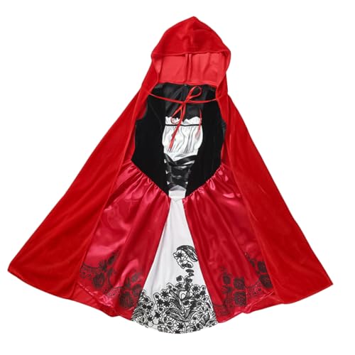 Ipetboom Kinderkostüm Kleine Verkleidung Halloween Bühnenoutfit Komfortabel Lässiger Stil für Mädchen Fasching Maskerade Party von Ipetboom