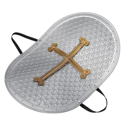 Ipetboom Kinderschutzschild kinderspielzeug Partyspiel Schild Kind Schild Kleiner Schild Spielschild für Jungen Schild Spielzeugschild für Jungen Plastik Grey von Ipetboom