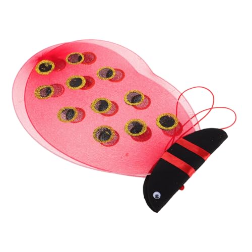 Ipetboom Kleine Marienkäferflügel party Kostümflügel kostüm Marienkäferflügel für Mädchen Marienkäfer Kostüm für Marienkäferkostüm für Mädchen Flügel Kostüm Plastik rot Ipetboom Kleine Marienkäferflügel party Kostümflügel kostüm Marienkäferflügel für Mädchen Marienkäfer Kostüm für Marienkäferkostüm für Mädchen Flügel Kostüm Plastik rot von Ipetboom