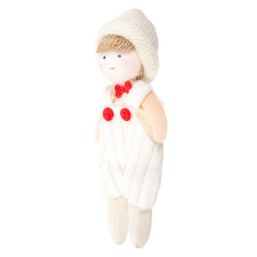 Ipetboom Kleine Strickmützen Puppe Jungen mädchen Dekorative Handgefertigte Marionette Weiches Häkelspielzeug Für Weiß Ipetboom Kleine Strickmützen Puppe Jungen mädchen Dekorative Handgefertigte Marionette Weiches Häkelspielzeug Für Weiß von Ipetboom