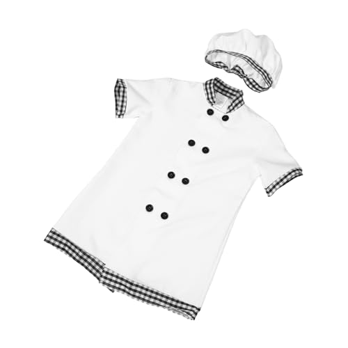 Ipetboom Kochkostüm Kochanzug Cosplay Kleinkind Koch Mädchen Schürze Spielküche Schürzen Mädchen Kochschürze Mädchen Kochkostüm Schürze Kostüm Bäckerkostüm Polyester Weiß Ipetboom Kochkostüm Kochanzug Cosplay Kleinkind Koch Mädchen Schürze Spielküche Schürzen Mädchen Kochschürze Mädchen Kochkostüm Schürze Kostüm Bäckerkostüm Polyester Weiß von Ipetboom