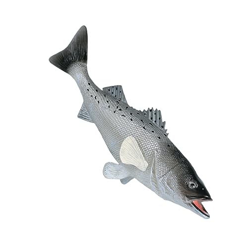 Ipetboom Kreatives Fischmodellspielzeug aus Stabilem Kunststoff für Pädagogisches Meerestier Dekorationsspielzeug Fantasie und Vorstellungskraft von Ipetboom