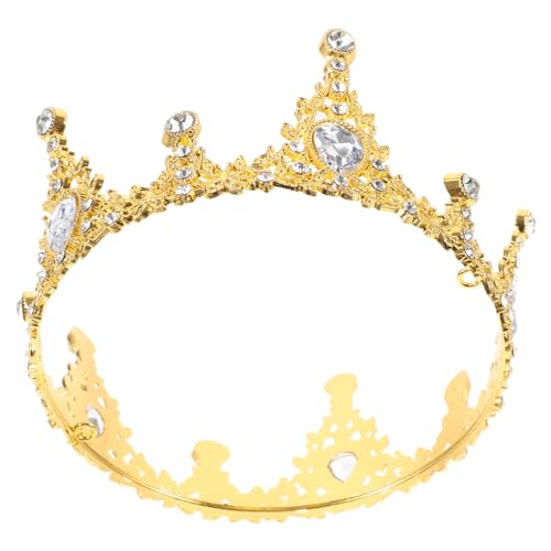 Ipetboom Krone Tortenaufsatz für Geburtstagsfeiern Tortendeko Gold für Hochzeit und Party Vielseitig Einsetzbar Design für Beeindruckende Fotos Ipetboom Krone Tortenaufsatz für Geburtstagsfeiern Tortendeko Gold für Hochzeit und Party Vielseitig Einsetzbar Design für Beeindruckende Fotos von Ipetboom