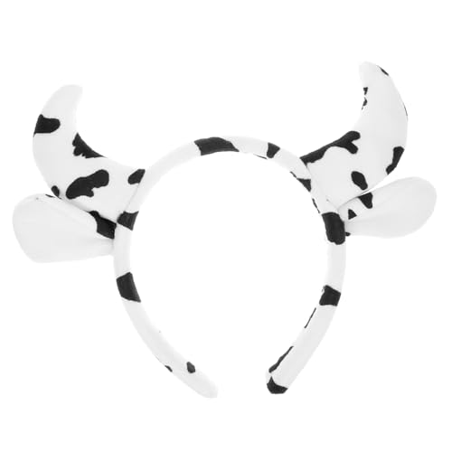 Ipetboom Kuhhorn Haarreif Lustiges Stirnband mit Kuhohren Multifunktionales Accessoire für Fasching Geburtstagsfeiern Fotoshootings Hautfreundliches Material für Damen Ipetboom Kuhhorn Haarreif Lustiges Stirnband mit Kuhohren Multifunktionales Accessoire für Fasching Geburtstagsfeiern Fotoshootings Hautfreundliches Material für Damen von Ipetboom