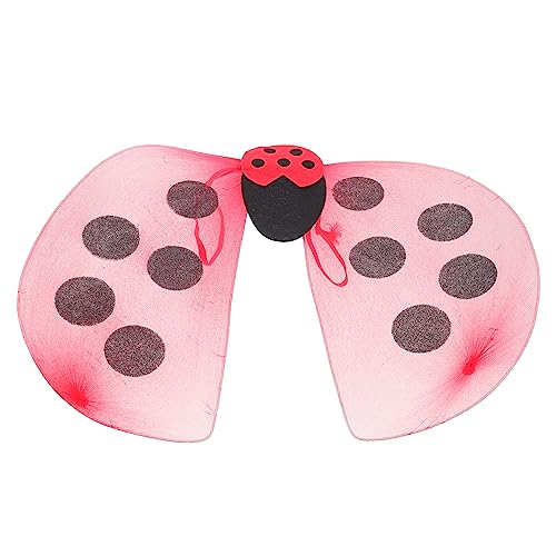 Ipetboom Ladybug Kostümzubehör für Karneval Halloween Rollenspiele Bequeme Stoffkonstruktion Zufällige Schulterträgerfarbe Zufällige Farbe Ipetboom Ladybug Kostümzubehör für Karneval Halloween Rollenspiele Bequeme Stoffkonstruktion Zufällige Schulterträgerfarbe Zufällige Farbe von Ipetboom
