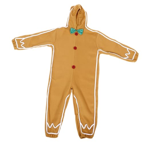 Ipetboom Lebkuchenmann Kostüm Für Bequemes Weihnachts Outfit Geschmeidigem Für Cosplay Rollenspiele Bühnenauftritte Einteiliges Jumpsuit Design Perfektes Ipetboom Lebkuchenmann Kostüm Für Bequemes Weihnachts Outfit Geschmeidigem Für Cosplay Rollenspiele Bühnenauftritte Einteiliges Jumpsuit Design Perfektes von Ipetboom