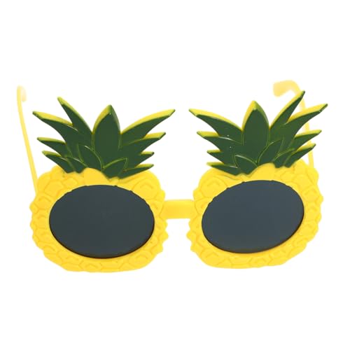 Ipetboom Lustige Ananas Sonnenbrille aus Kunststoff Leichte Hawaiianische Partybrille für Erwachsene und Tropisches Sommer Accessoire für Strand Luau Kostüm und Familienfeiern Ipetboom Lustige Ananas Sonnenbrille aus Kunststoff Leichte Hawaiianische Partybrille für Erwachsene und Tropisches Sommer Accessoire für Strand Luau Kostüm und Familienfeiern von Ipetboom