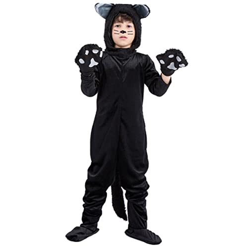 Ipetboom Lustiges Cat Cosplay Outfit für Rollenspiel Karneval Maskerade und Bühnenaufführungen Waschbar und Leicht Ipetboom Lustiges Cat Cosplay Outfit für Rollenspiel Karneval Maskerade und Bühnenaufführungen Waschbar und Leicht von Ipetboom