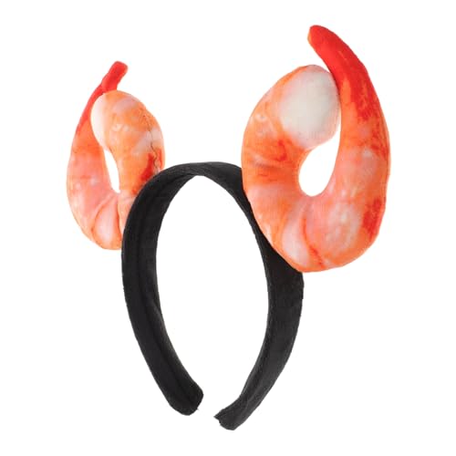 Ipetboom Lustiges Garnelen Haarreif Cosplay Stirnband Meeresfrüchte Kostüm Party Kopfschmuck Unisex für Festival Strand Events Fotozubehör Ipetboom Lustiges Garnelen Haarreif Cosplay Stirnband Meeresfrüchte Kostüm Party Kopfschmuck Unisex für Festival Strand Events Fotozubehör von Ipetboom