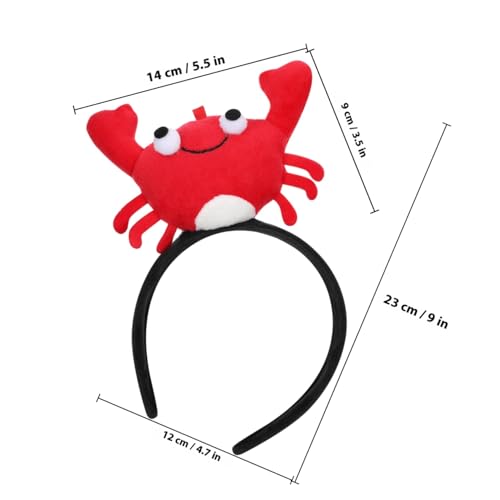 Ipetboom Lustiges Krabben stirnband Rotes Cartoon Tierkopfschmuck Für Mädchen Party Karneval Halloween Zubehör Ipetboom Lustiges Krabben stirnband Rotes Cartoon Tierkopfschmuck Für Mädchen Party Karneval Halloween Zubehör von Ipetboom