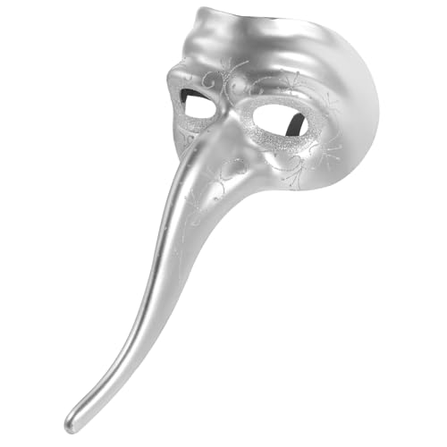 Ipetboom Masquerade Party Maske Halloween Lange Nasenmaske aus Kunststoff für Herren Einzigartige Kostüm Requisite für Karneval Rollenspiel Festtagsdekoration Ipetboom Masquerade Party Maske Halloween Lange Nasenmaske aus Kunststoff für Herren Einzigartige Kostüm Requisite für Karneval Rollenspiel Festtagsdekoration von Ipetboom
