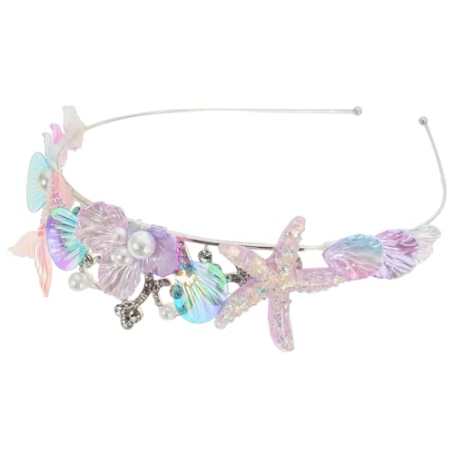 Ipetboom Meerjungfrau Haarband mit Strass für Kostümzubehör für Partys Karneval Halloween und Feiern Hochwertiges Haarschmuck Accessoire für Kleine Prinzessinnen Ipetboom Meerjungfrau Haarband mit Strass für Kostümzubehör für Partys Karneval Halloween und Feiern Hochwertiges Haarschmuck Accessoire für Kleine Prinzessinnen von Ipetboom