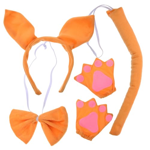 Ipetboom Niedriggewichtiger Ohr Haarreif Cosplay mit und Handschuhen Wiederverwendbares Tierkostüm für Erwachsene und Geeignet für Kostümparty Bühnenauftritt und Fotografie Ipetboom Niedriggewichtiger Ohr Haarreif Cosplay mit und Handschuhen Wiederverwendbares Tierkostüm für Erwachsene und Geeignet für Kostümparty Bühnenauftritt und Fotografie von Ipetboom