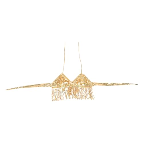 Ipetboom Paillettenoberteil Für Den Orientalischen Tanz Fransen-tops Für Frauen Weißes Rave-outfit Glitzerndes Röhrenoberteil Ruf-outfit Rave-tops Für Damen Bauchtanz-tops Polyester Golden Ipetboom Paillettenoberteil Für Den Orientalischen Tanz Fransen-tops Für Frauen Weißes Rave-outfit Glitzerndes Röhrenoberteil Ruf-outfit Rave-tops Für Damen Bauchtanz-tops Polyester Golden von Ipetboom