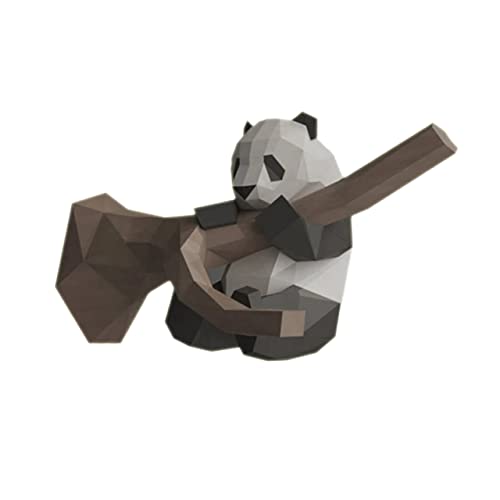 Ipetboom Panda im Baum Papiermodell DIY Handgefertigte Dekoration Ornament Geometrisches Origami Kartonpapier für Kreative Bastelprojekte Ipetboom Panda im Baum Papiermodell DIY Handgefertigte Dekoration Ornament Geometrisches Origami Kartonpapier für Kreative Bastelprojekte von Ipetboom