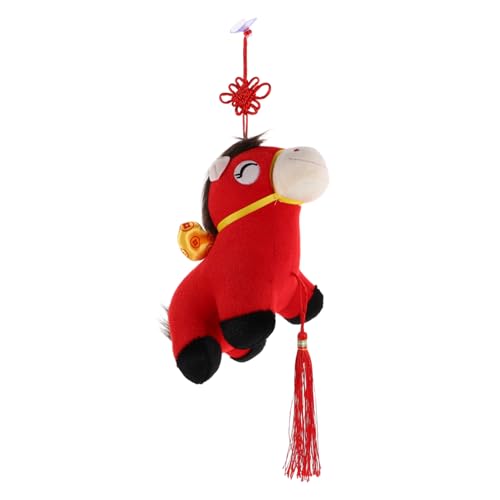 Ipetboom Pferdefigur Mit Tierkreiszeichen Für Heimdeko Neujahrsdeko Als Stofftier Realistische Pferdemaske Kleine Pferdepuppe Für Schreibtisch-Ornament Und Ipetboom Pferdefigur Mit Tierkreiszeichen Für Heimdeko Neujahrsdeko Als Stofftier Realistische Pferdemaske Kleine Pferdepuppe Für Schreibtisch-Ornament Und von Ipetboom