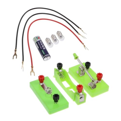 Ipetboom Physikalische Lampenfassung Schraubfassung Lampenhalter für Elektrizitätsunterricht Physik Experimente Schulbedarf DIY Elektrobaukasten Lernhilfen für Grundschule von Ipetboom