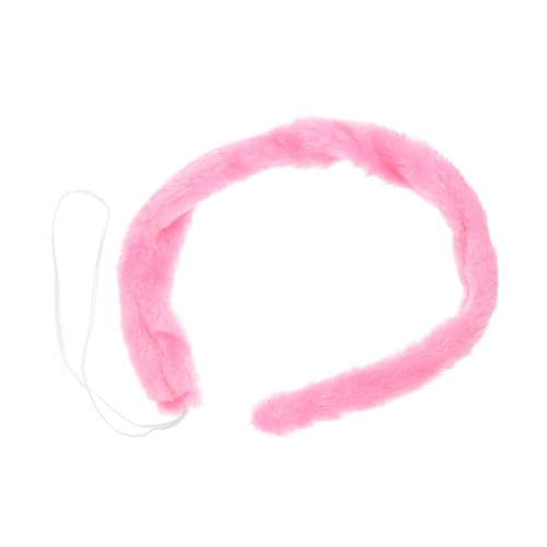 Ipetboom Pig Kostüm Realistischer Rosa Animal Tail für Halloween Karneval Cosplay Damen Leichtes Komfortables Accessoire für Kostümpartys und Fasching von Ipetboom