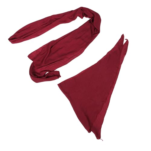 Ipetboom Piratenkopftuch und Taillengürtel Mittelalterlicher Renaissance Stil Weiches Atmungsaktives Stoffmaterial Halloween Kostüm Zubehör für Damen und Herren Piratenparty Cosplay von Ipetboom