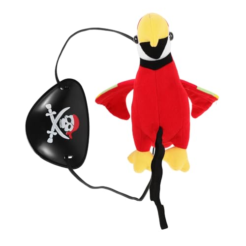 Ipetboom Piratenkostüm Zubehör Set mit Lebensechtem Piratenpapagei und Augenklappe Halloween Karneval Party Requisite für Kindergeburtstag Strapazierfähig und Bequem Einfache Anwendung für Ipetboom Piratenkostüm Zubehör Set mit Lebensechtem Piratenpapagei und Augenklappe Halloween Karneval Party Requisite für Kindergeburtstag Strapazierfähig und Bequem Einfache Anwendung für von Ipetboom