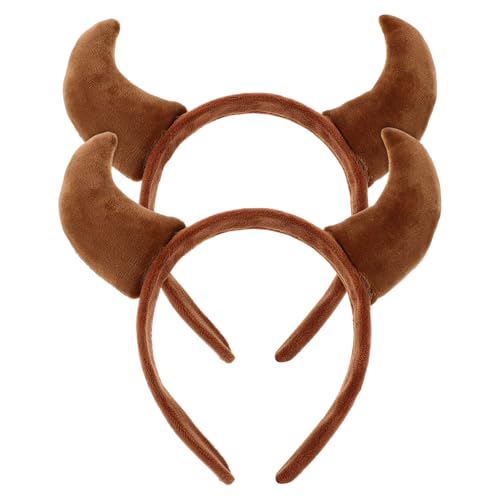 Ipetboom Plüsch-Horn-Stirnband: Kuh-Tier-Haarband, Cosplay-Kostüm, Gothic-Haarreif für Halloween, Weihnachten, Festival, Mottoparty, Verkleidung, Kopfbedeckung Ipetboom Plüsch-Horn-Stirnband: Kuh-Tier-Haarband, Cosplay-Kostüm, Gothic-Haarreif für Halloween, Weihnachten, Festival, Mottoparty, Verkleidung, Kopfbedeckung von Ipetboom