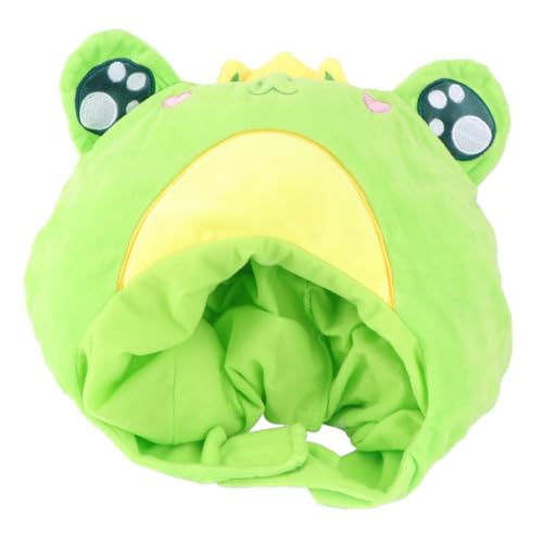 Ipetboom Plüsch Karneval Kostüm Hut Frosch Kronenmütze Lustige Party Verkleidung für Erwachsene Fasching Maskerade Ipetboom Plüsch Karneval Kostüm Hut Frosch Kronenmütze Lustige Party Verkleidung für Erwachsene Fasching Maskerade von Ipetboom