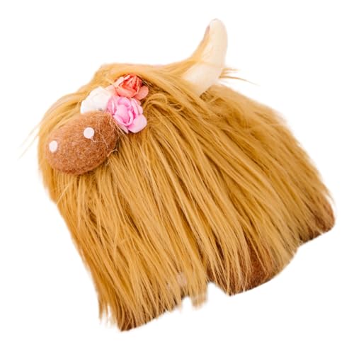 Ipetboom Plüschkuh Highland Cow Kuscheltier Braun Weiches Langlebiges Stofftier mit Detailreicher Form Sicher für Schlafbegleiter und Fotorequisite für Jungen und Mädchen Ipetboom Plüschkuh Highland Cow Kuscheltier Braun Weiches Langlebiges Stofftier mit Detailreicher Form Sicher für Schlafbegleiter und Fotorequisite für Jungen und Mädchen von Ipetboom