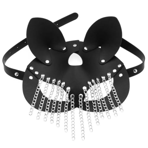 Ipetboom Punk Masken Für Halloween Und Einstellbare Schwarze Cosplay- Mit Einzigartigem Design Für Und Für Kostümpartys Und Maskeraden Ipetboom Punk Masken Für Halloween Und Einstellbare Schwarze Cosplay- Mit Einzigartigem Design Für Und Für Kostümpartys Und Maskeraden von Ipetboom