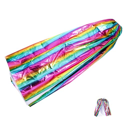 Ipetboom Rainbow Umhang für Cosplay Kostüm für Karneval Halloween Partys Einfache Handhabung Langlebiges Material Vielseitig für Verschiedene Anlässe Ipetboom Rainbow Umhang für Cosplay Kostüm für Karneval Halloween Partys Einfache Handhabung Langlebiges Material Vielseitig für Verschiedene Anlässe von Ipetboom